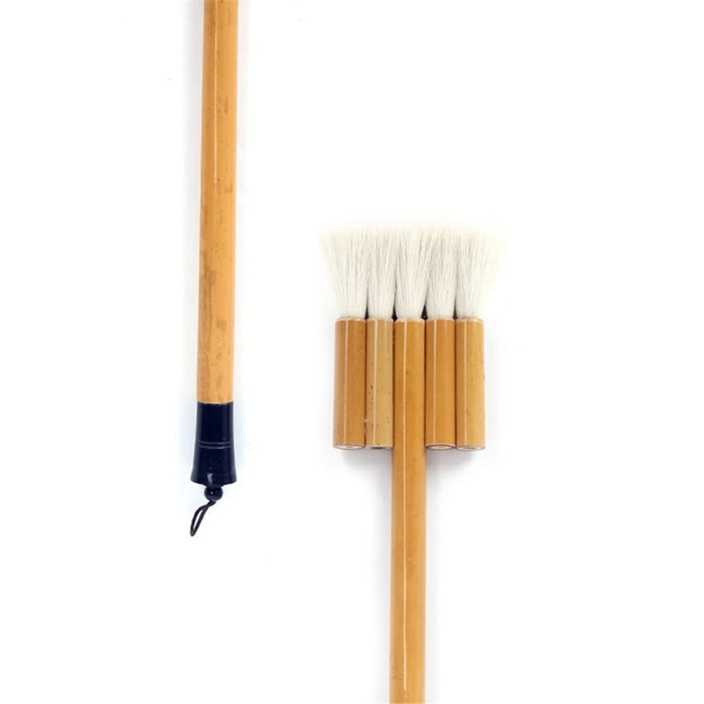 Zestaw 3 pędzli do cieniowania wełny, idealne do akwareli.
