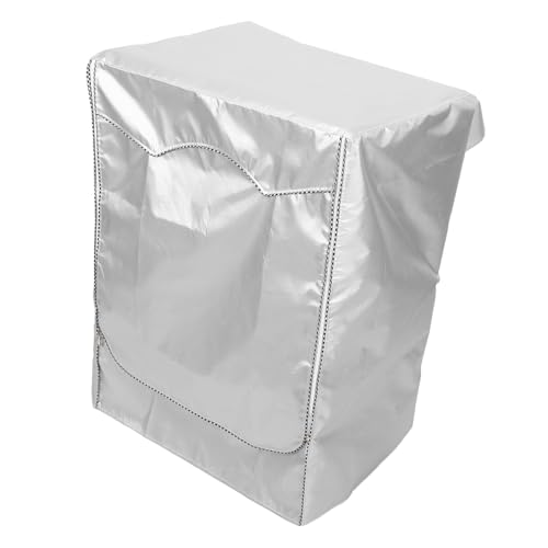 El Mejor Listado de centro de lavado mabe 20 kg Top 5. 47 BUTIFULSIC Funda De Tela Oxford Para Lavadora Para Lavarropas Para Lavadora Estándar Color Plateado Talla M