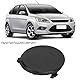 Hlyjoon Auto vordere Sto脽stange Abschlepphaken Augenabdeckung, vordere Sto脽stange Abschlepphaken Augenkappe Abdeckung Auto zubeh枚r Passend f眉r Auto Focus MK2 2007 2008 2009 2010 2011