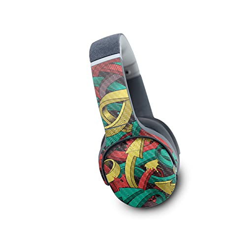Image of MightySkins Carbon Fiber Skin Compatible with Skullcandy Crusher Evo Wireless - Triadic Arrows | Protective, Durable Textured Carbon Fiber Finish | Easy to Apply | Made in The USA
