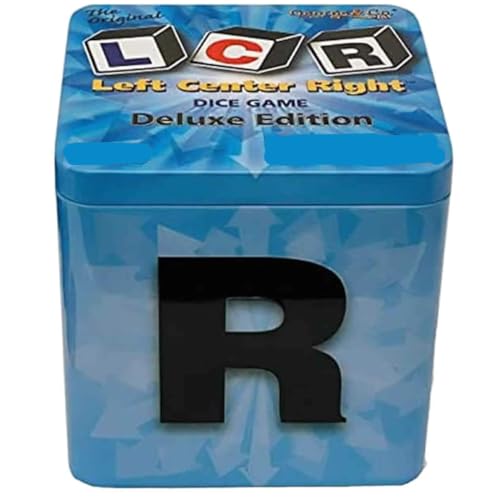 LCR Left Center Right DICE Game- Deluxe Edition