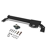 Auto Dynasty Compatible with Dodge Ram 4WD/AWD Mild Steel Steering Gear Box Front Stabilizer Bar/Brace (Black) - BR BE 2nd gen