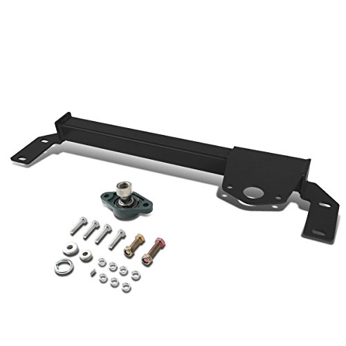 Auto Dynasty Compatible with Dodge Ram 4WD/AWD Mild Steel Steering Gear Box Front Stabilizer Bar/Brace (Black) - BR BE 2nd gen