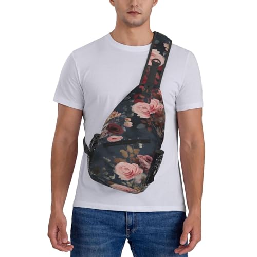 Bolso cruzado floral pequeño para mujer miniatura 6