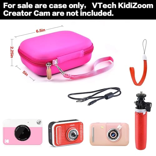 Estuche para cámara infantil PAIYULE rosa miniatura 2