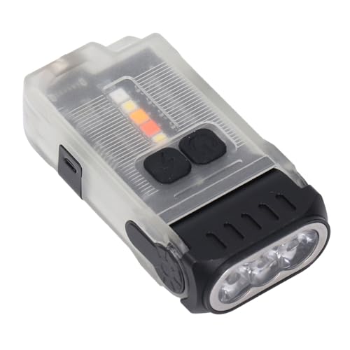 Petite lampe de poche puissante LED 1200LM USB C camping magnétique