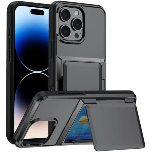 Étui iPhone 15 Plus avec porte-carte intégré pour voyager léger et protéger votre smartphone