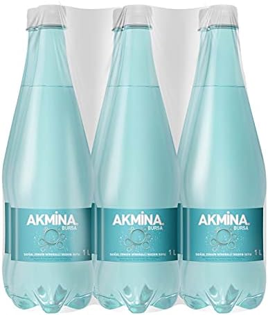 Akmina Doğal Zengin Mineralli Maden Suyu (6 x 1 L)