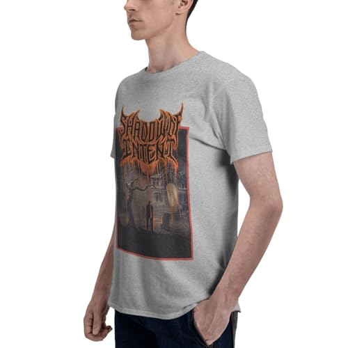 Mans Crewneck T Shirt Comfy Short Sleeve Outdoor Running Tops Black3