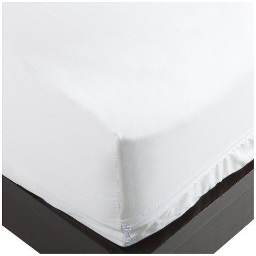 National Allergy Superior 100% Cotton Full Mattress Protector Zippered -