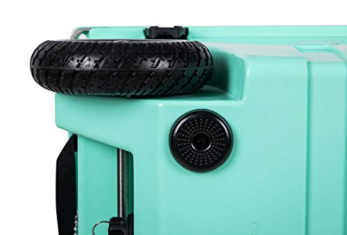 Seavilis Camping Cooler With Wheels+Handle 50Qt -Sea Foam Green #TOP7