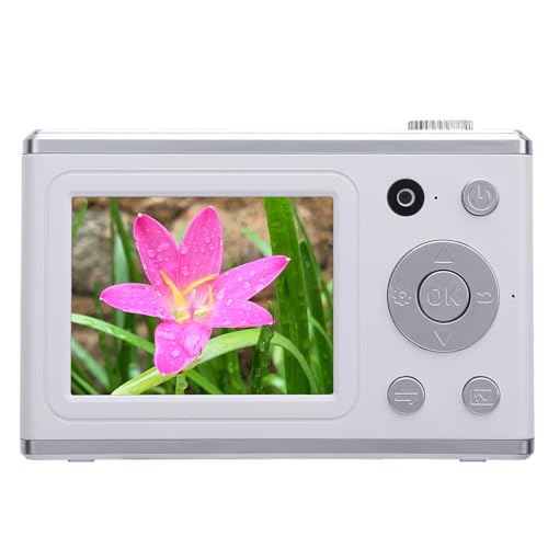 Fotocamera Digitale - Doppia fotocamera 48 MP per Fotografia Videocamera con Schermo IPS da con Luce di Riempimento retrò Compatta per Bambini Ragazzi 2.4 pollici