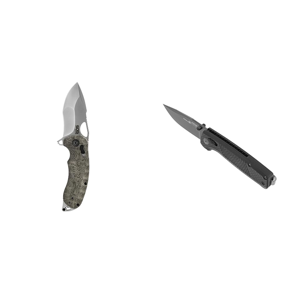 Amazon.com: SOG Kiku XR Satin Terminus XR LTE Carbon + Graphite