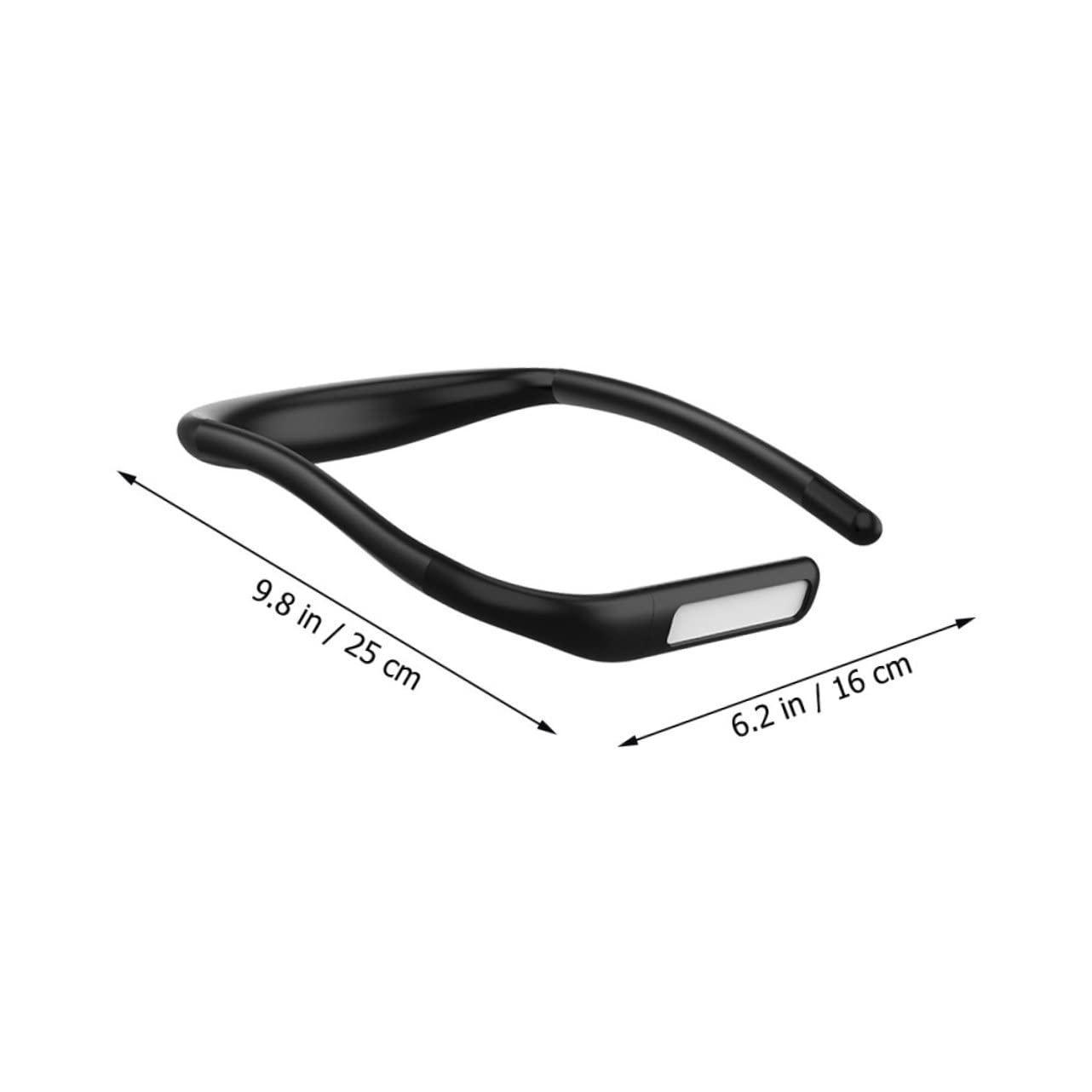 ABOOFAN Rechargeable Neck Reading Light with Adjustable Brightness Flexible Arm Book Lamp for Nighttime Reading Color Modes Eye Caring LED Light for Bedside Use and