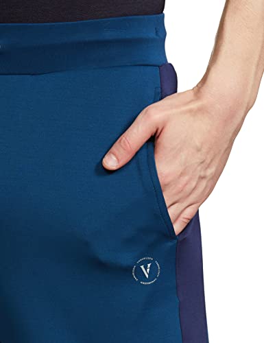 Image of Men's Regular Fit Polyester Blend Track Pants
