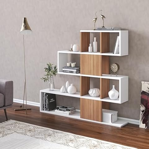 Decorotika Karlin Room Divider Bookcase Cover