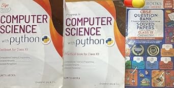 Computer Science With Python Class 12 By Sumita Arora & Oswaal ...