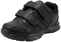 Grosby Kid's Hewitt Sneaker, Black, UK 3.5/US 4 Little Kid