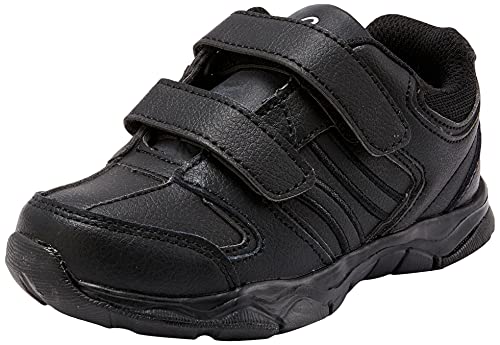 Grosby Kid's Hewitt Sneaker, Black, UK 3.5/US 4 Little Kid