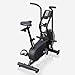 MAXXUS AirBike | Luftwiderstand Fitness Bike | 5 kg Stahlschwungrad | 8 Trainingsmodi | LCD-Display | Sitz verstellbar | bis 130 kg