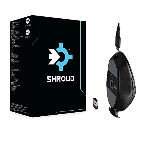 Image of Logitech G303 Shroud Edition Wireless Gaming Mouse - LIGHTSPEED Wireless - HERO 25K - 25,600 DPI - 75 grams - 5-buttons - PC - Black