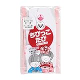 [フクスケ] 福助足袋 伸縮性ちびっこ足袋 (子供用/こはぜ無し/ナイロントリコット編み) 1足組 キッズ 白 日本 21-(21cm) (FREE サイズ)