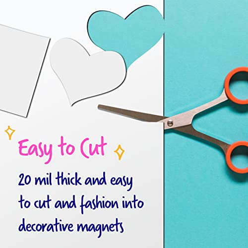 Magnetic Dry Erase Sheet - 5-Pack Magnetic Whiteboard Sheets 9 X 12 Inches, Magnet Dry Erase Refrigerator Message Board For Kitchen Fridge #TOP5