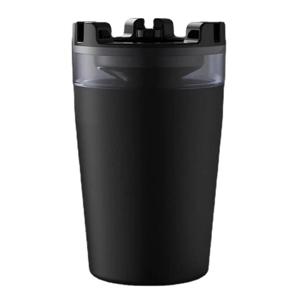 Water-Filled Smokeless Ashtray for Cigarette Smoke Elimination – Air Purifying Ashtray for Car, Home, or Office – Leak-Proof, Reusable, and Stylish Black Design-image-7