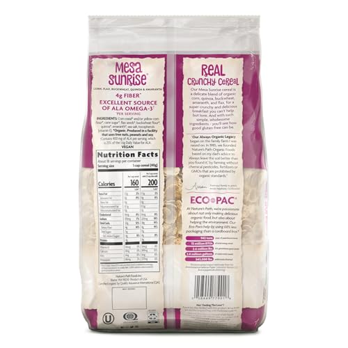 Nature's Path Organic Mesa Sunrise Cereal, 26.4 oz (Pack of 6), Gluten Free, Earth Friendly Packaging - Thumbnail 3