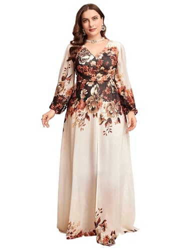 Image of TOLEEN Women's Plus Size Sequin Dress Luxurious Style Formal Cocktail Evening Party Maxi Dresses