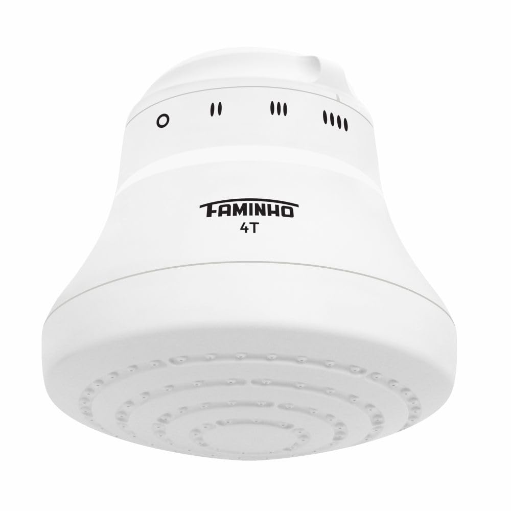 CHUVEIRO ELÉTRICO - DUCHA FAMINHO 4T BRANCO 220V 4.400W – FAME