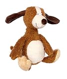 SIGIKID Plüschfigur Ach Doof! Hund, Charakter Kuscheltier, Stofftier der Ach Good! Family: sammeln, spielen, kuscheln, für Kinder ab 12 Monaten, Art.-Nr. 43011, rotbraun 21 cm