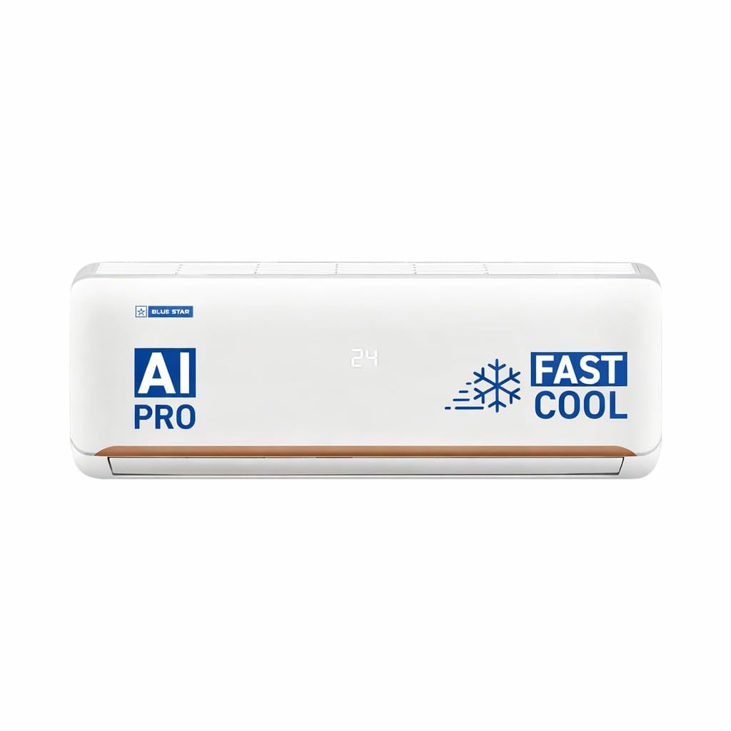 Blue Star 1.5 Ton 3 Star, Inverter Split AC (Copper, 5 in 1 Convertible Cooling, 4-Way Swing, AI Pro, Turbo Cool, PM2.5 Filter, IA318QXU, White)-picture-15