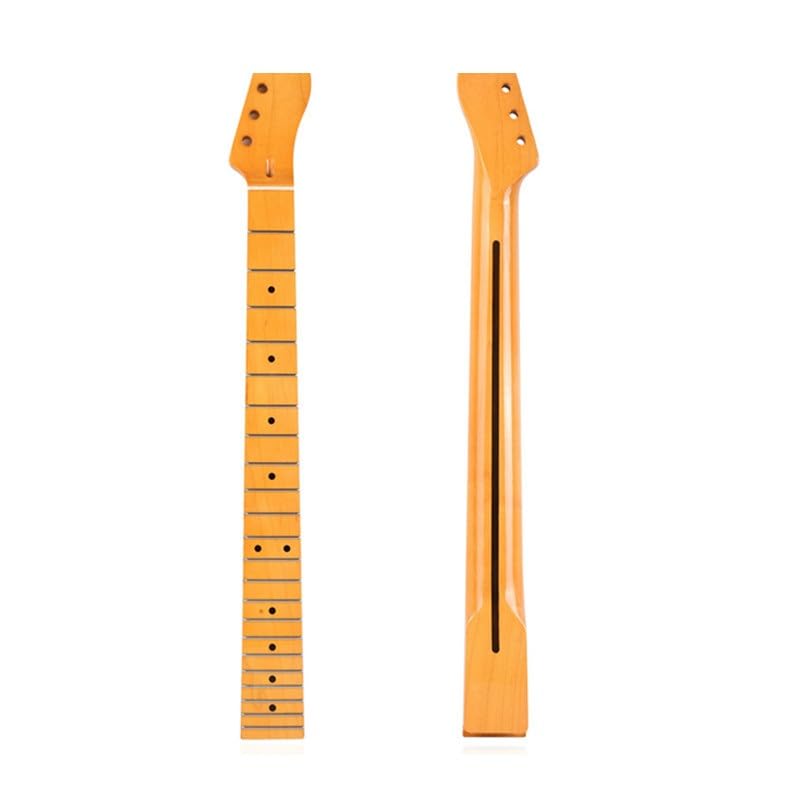 Manche de guitare en érable sélectionné avec touche lisse et finition brillante de haute qualité