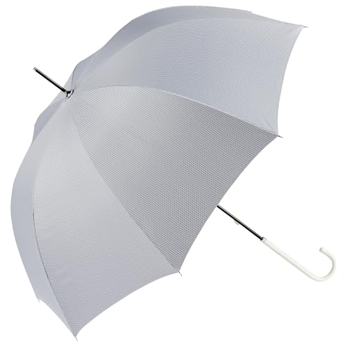 EZPELETA Sombrilla y paraguas largo de mujer|Manual con puño curvo|Protección solar UPF 50+ (LAVANDA)