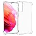 Produktbild IMOSHION Backcover Hülle kompatibel mit Samsung Galaxy S21 FE  Shockproof Case Handyhülle  Silikon Schutzhülle in Transparent [Verstärkte Ecken, Stoßfest, Dünn]