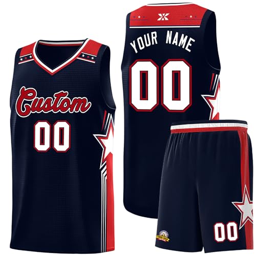Custom Basketball Jersey with Name Number Logo,Personalized Printed Tank Top and Shorts for Men Women Youth