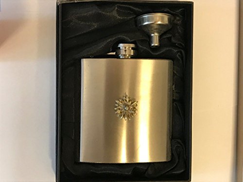 Flasque Fleur Botaniste coffret cadeau idéal avec boîte et entonnoir
