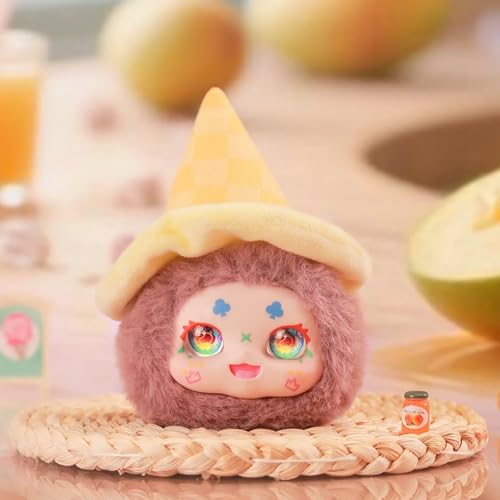 Image of CALEMBOU Plush Blind Box, Kawaii Kimmon High Tea Series Stuffed Blind Box Keychain, Kawaii Mystery Vinyl Plush Toys Collectible for Birthday Gift