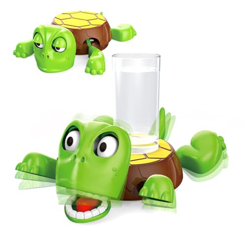 Color Land Gravity - Powered Funny Turtle Coaster Tea Cup Holder A Fun and Functional Coaster for Your Coffee Table Decor Cute Stuff Funny Gifts