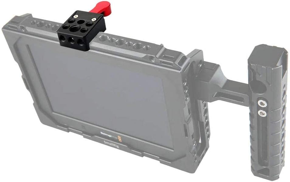 NICEYRIG Quick Release NATO Lock Clamp with 1/4'' 3/8'' Thread for NATO Rail Ball Head Friction Arm- 024 - Image 6