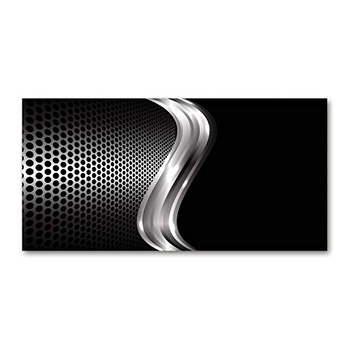 Fond de hotte verre Tulup noir pour une cuisine chaleureuse