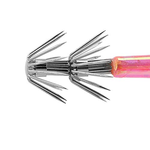 Set di 5 esche da pesca calamari di plastica esca