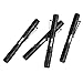 [4 Pack] Hatori Mini LED Flashlight Set Battery-Powered Handheld Pen Light Tactical Torch with High Lumens for Camping, Outdoor and Emergency, 5.24 Inch