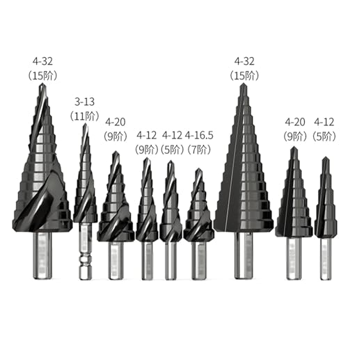 Foret d'alésage en acier inoxydable foret pagode cobalt pour percer sans dévier