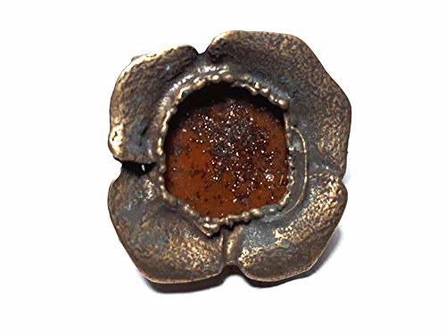 Boucle pour ceinture 4 cm artisanale en verre de Murano pour remplacer vos boucles ternes