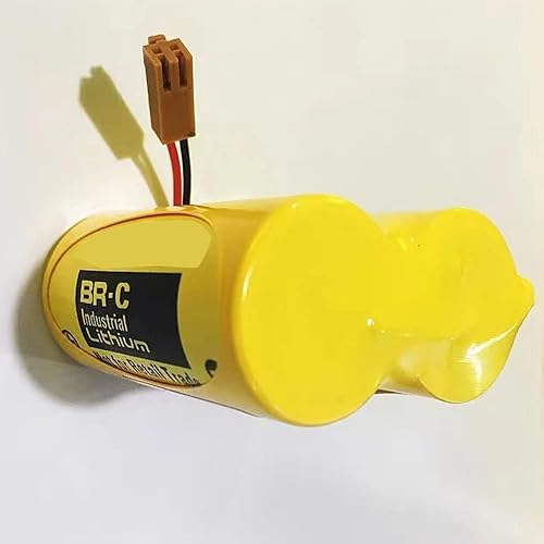 Miniatura 2 de HMH Paquete de 10 baterías BR-CCF2TH de 6 V de 5000 mAh con conector marrón para Fanuc A98L-0001-0902A98L-0031-0006 batería
