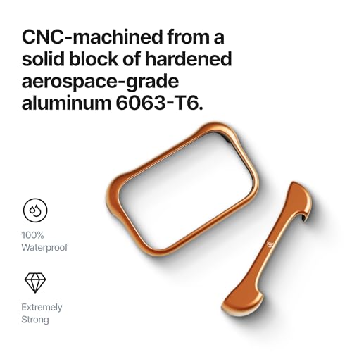Arc Pulse Compatible with iPhone 17 Pro Max Phone Case (2025), Minimalist Protective Shock Absorption Aerospace Grade Aluminum Shells + Elastomer Inlays Easy Fit 6.9 inch by Arc Pulse - Used condition - Image 3