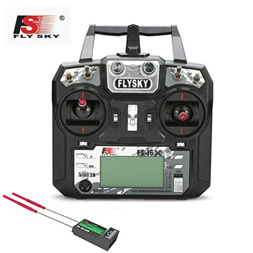 Flysky FS-i6X 2.4GHz 6CH AFHDS 2A RC Transmitter with FS-iA10B Receiver FS I6X