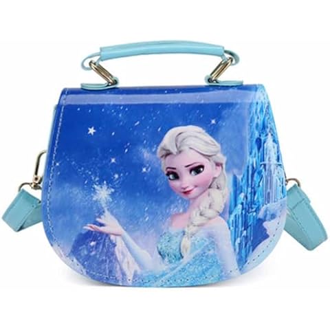 Frrozen PU Leather Cartoon Handbag for Girls Cover